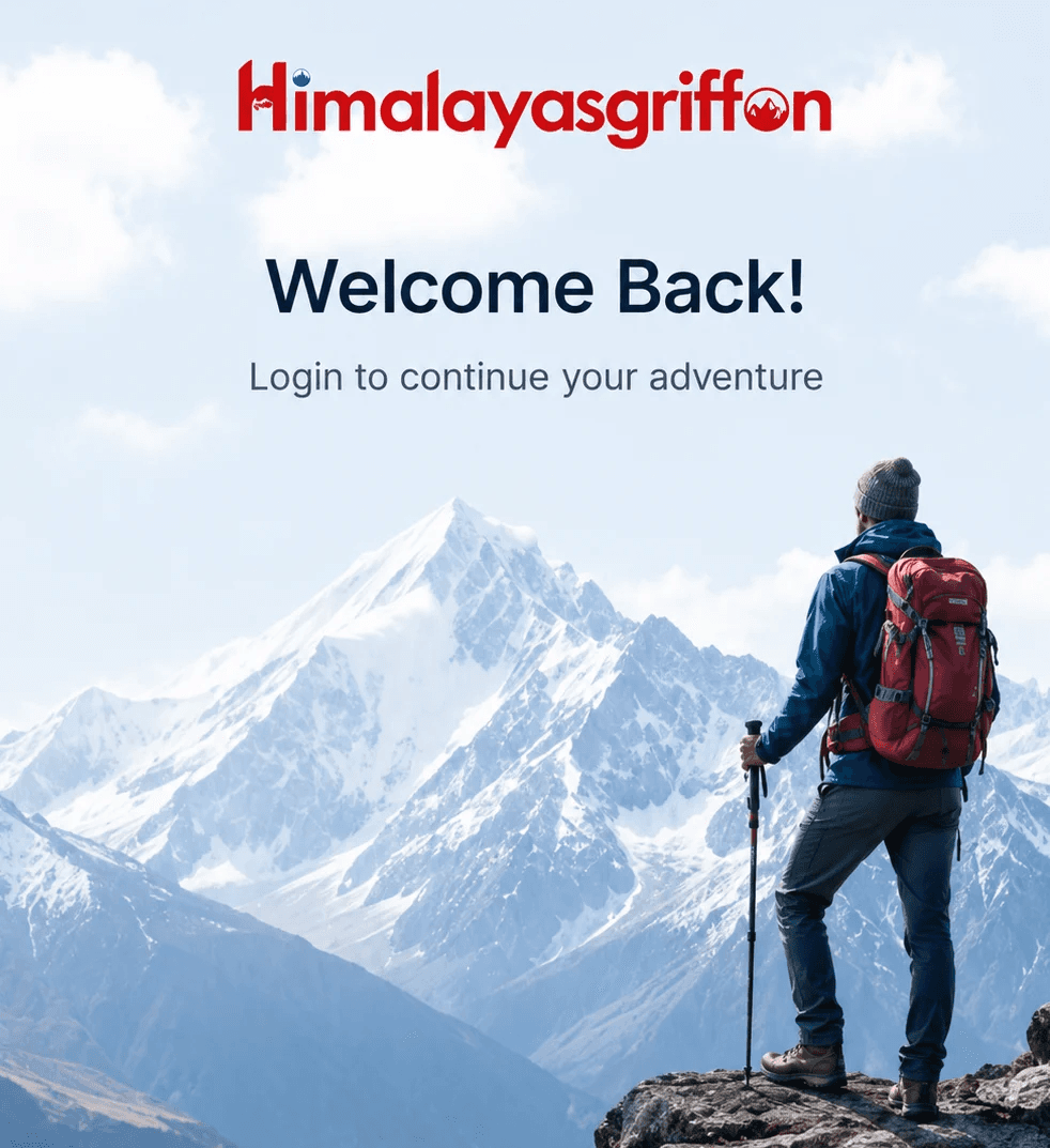 Himalayan Griffon mobile welcome artwork